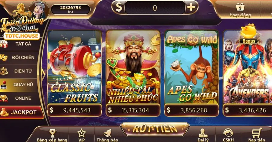Trò chơi Nổ hũ ww88.com
